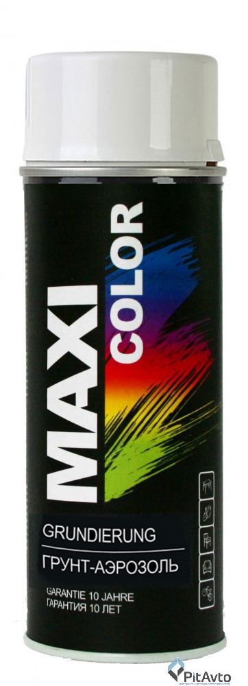 Maxi Color 0002MX Грунт синтетический белый 400 мл