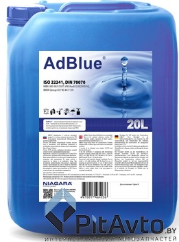 NIAGARA 4008000013 AdBlue реагент 20л (AUS32)