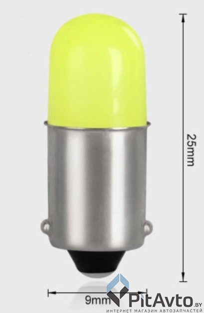 DEGUANG 00966RA Светодиод габаритный BA9S-3D, 12В 