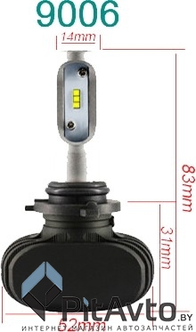 DEGUANG Светодиодная лампа в головной свет HB4 N1