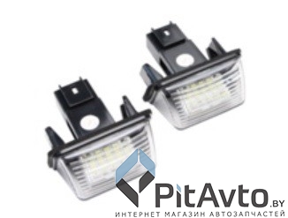 DEGUANG 01613RA Фонарь подсветки номера светодиодный  Peugeot/Citroen