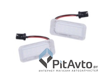 DEGUANG 01619RA Фонарь подсветки номера светодиодный в сборе Ford