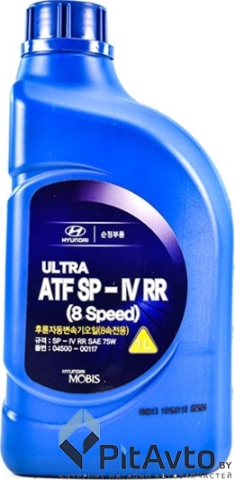 Жидкость гидравлическая HYUNDAI/KIA Ultra ATF SP-IV 1л / 0450000117