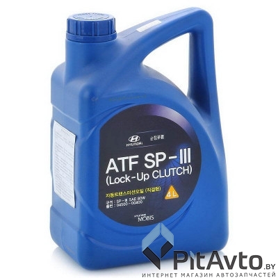 Жидкость гидравлическая HYUNDAI/KIA ATF SP-III 4л / 0450000400