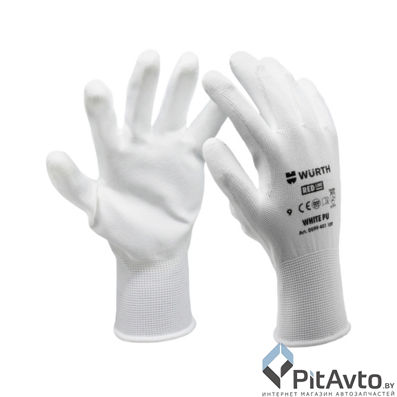 Перчатки полиуретановые размер 8 WURTH / 0899401108