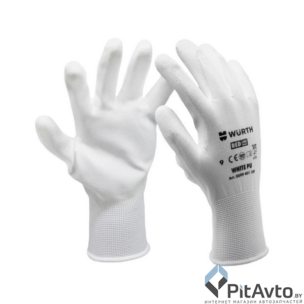 Перчатки полиуретановые размер 9 WURTH / 0899401109
