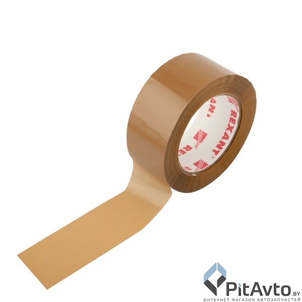 Скотч 48мм х 150м х 50мкм коричневый REXANT / 094214