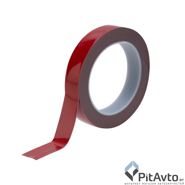 Скотч двухсторонний REXANT 20мм х 5м серый / 096020