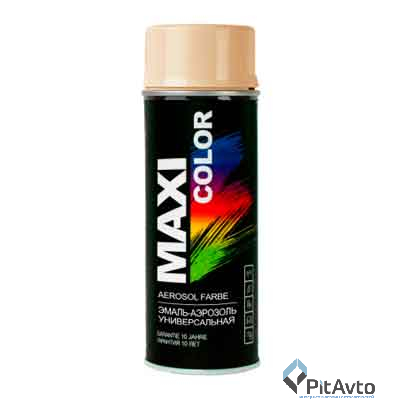 RAL1001 Эмаль-аэрозоль бежевая Maxi Color