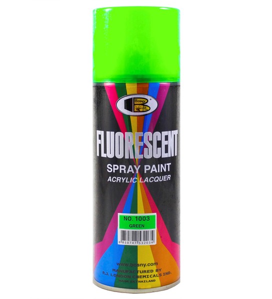 Краска Зеленый флуоресцентный 400мл BOSNY BS1003