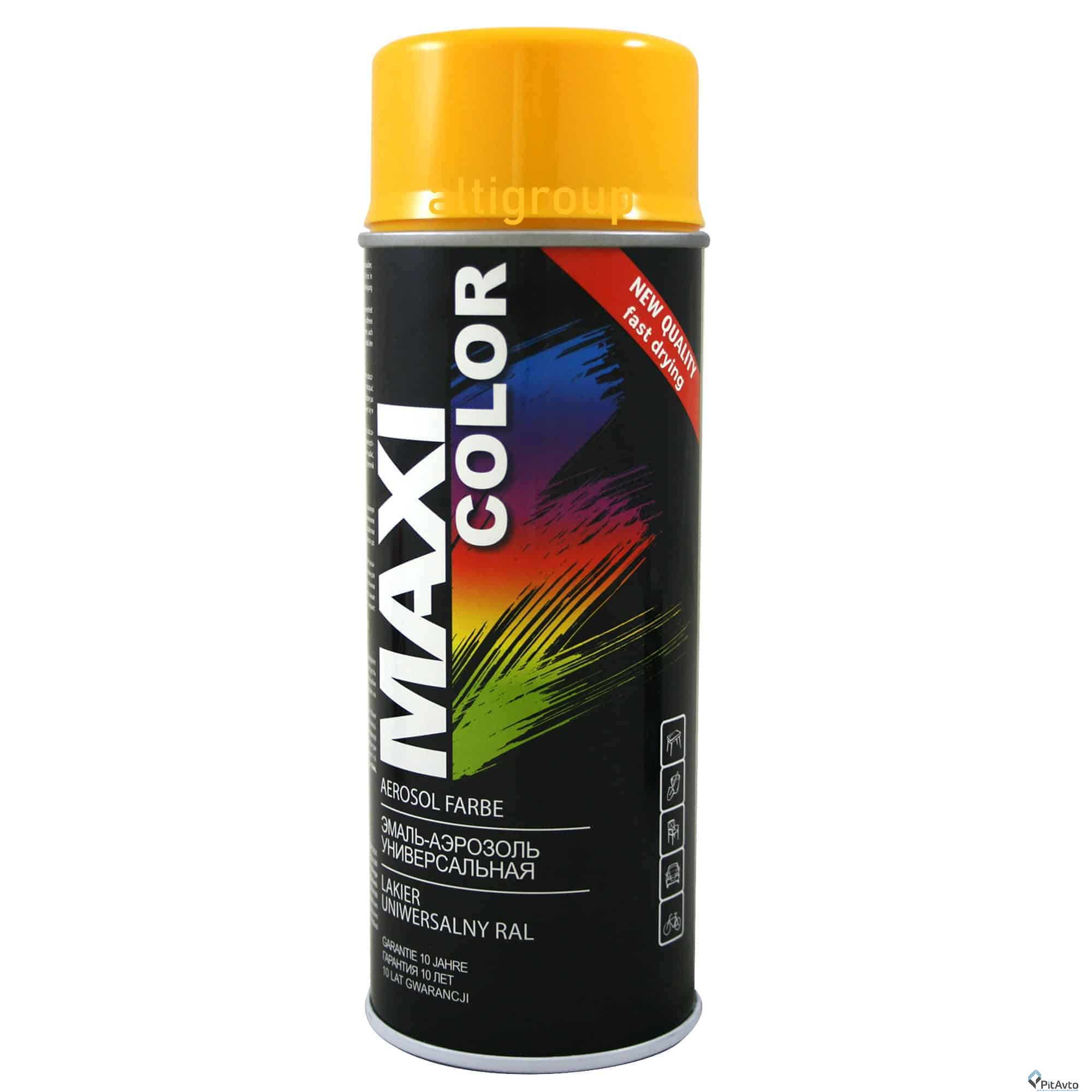 RAL1003 Эмаль сигнально-жёлтая Maxi Color