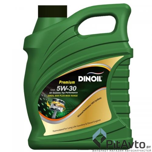 Масло моторное DINOIL 8000 PLUS WIDE RANGE 5W30 5л