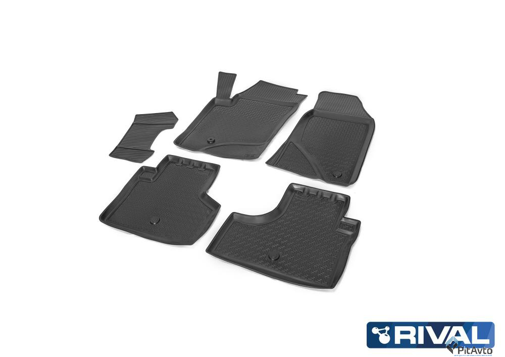 Коврики салона Chevrolet Niva I 2009-> 5шт / 11004001