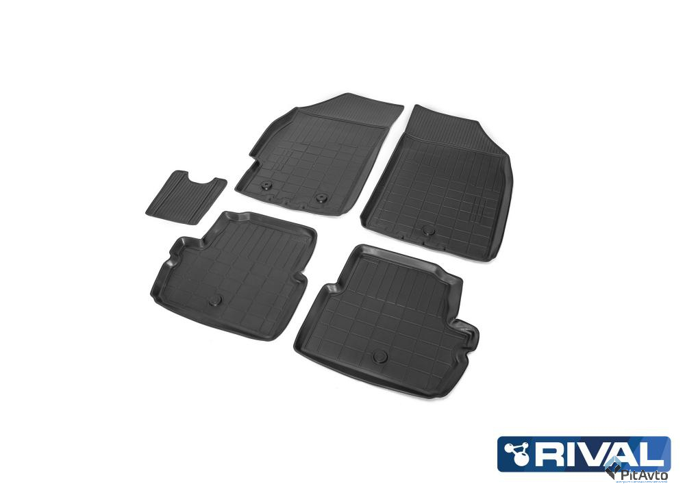 Коврики в салон RIVAL Chevrolet Spark 3 / 11006001