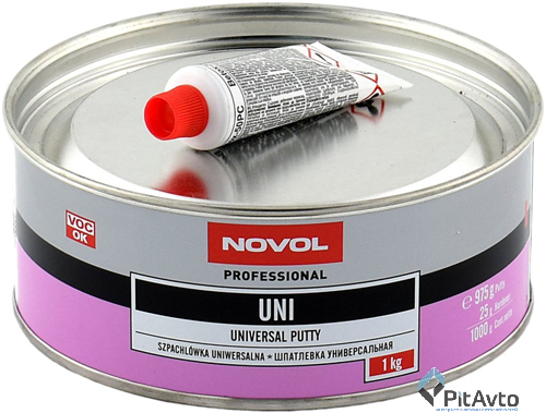 NOVOL 1103 UNI шпатлёвка универсальная 1кг