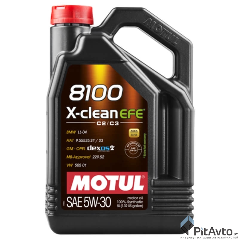 Масло моторное MOTUL 5W30 8100 X-CLEAN EFE 5л / 113231