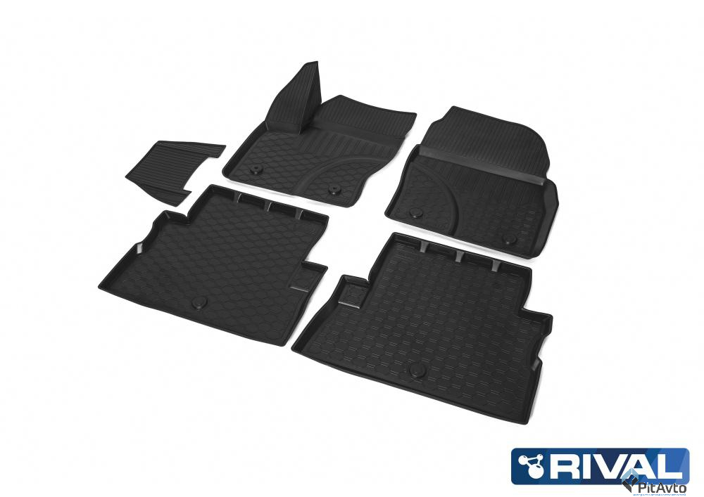 Коврики в салон RIVAL Ford Kuga II 2012-> / 11804001
