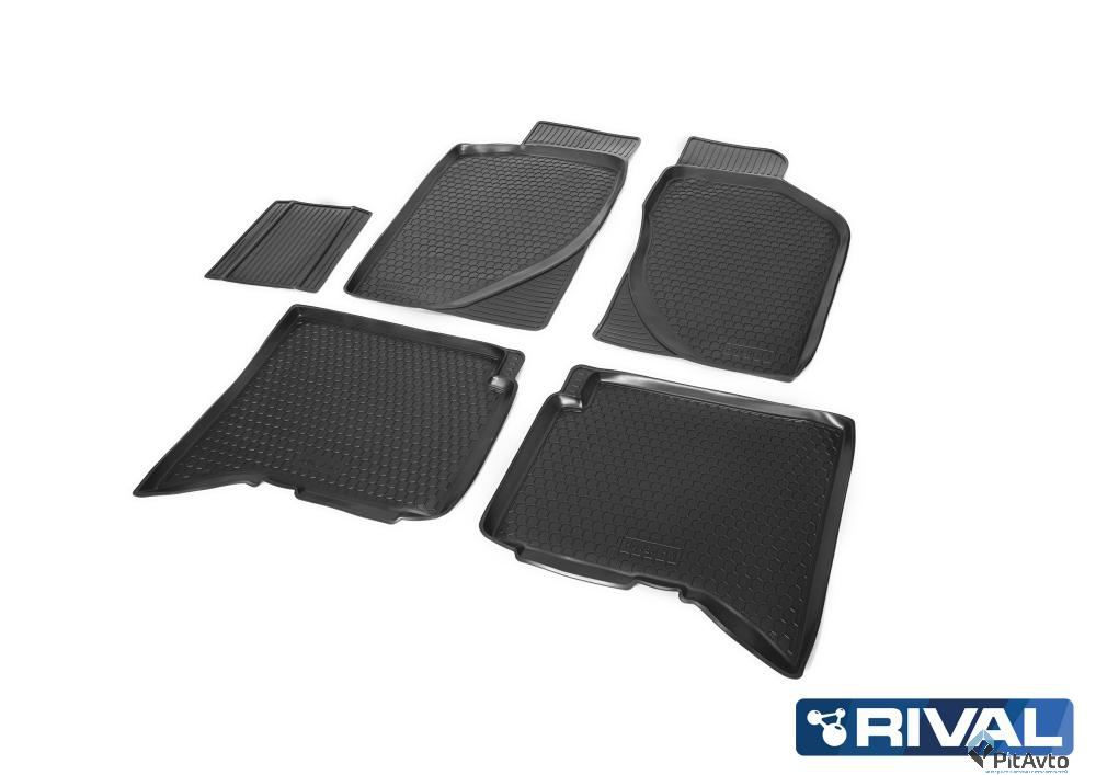 Коврики в салон Great Wall Hover H3 2010-> 5шт / 12001001