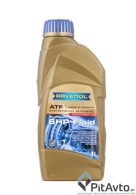 Жидкость гидравлическая RAVENOL ATF 6HP 1л