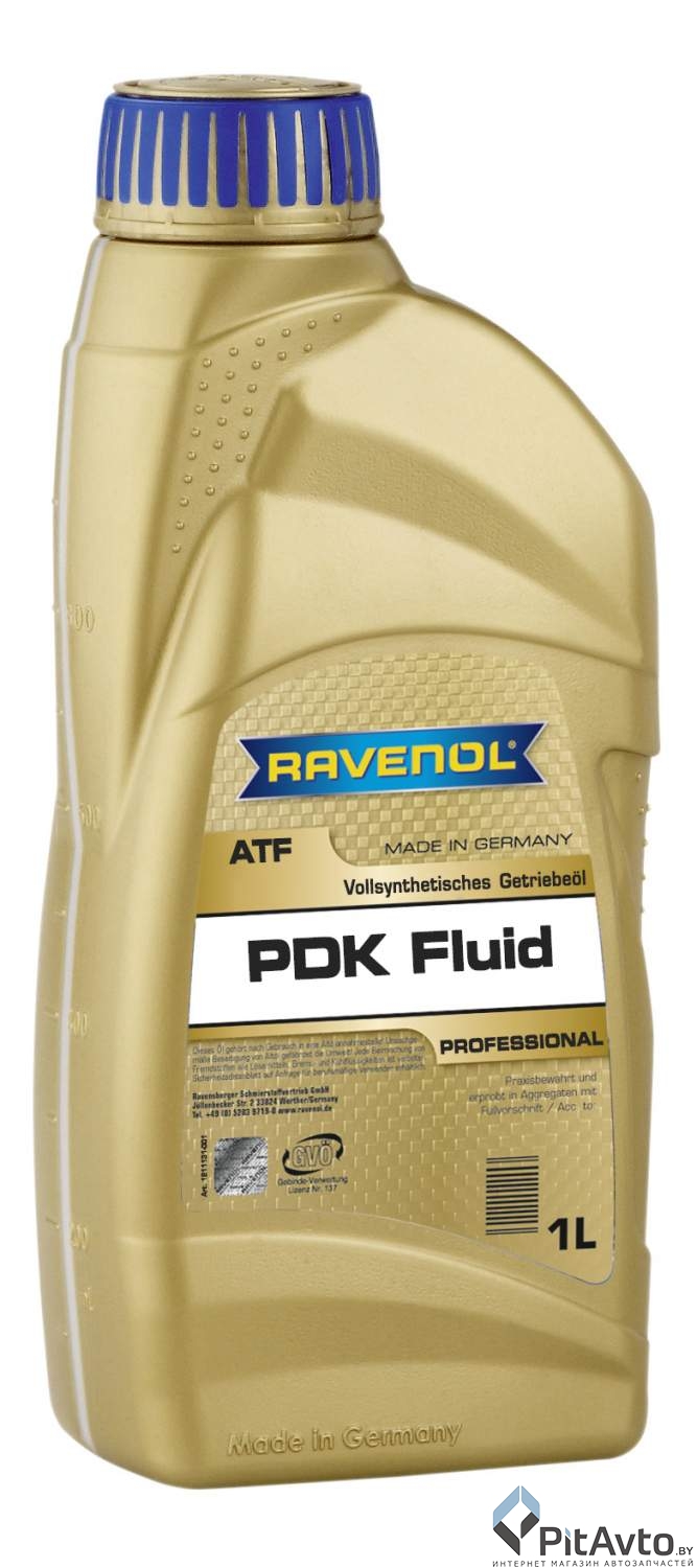 Жидкость гидравлическая RAVENOL ATF PDK Fluid 1л