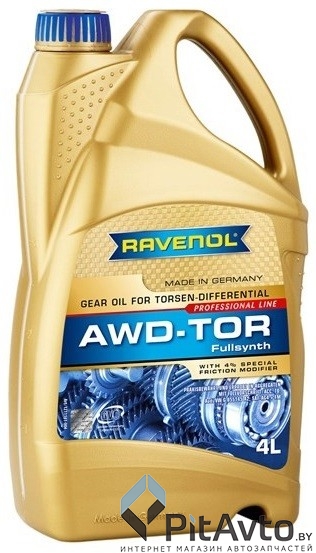 Гидравлическое масло RAVENOL AWD-TOR 4л