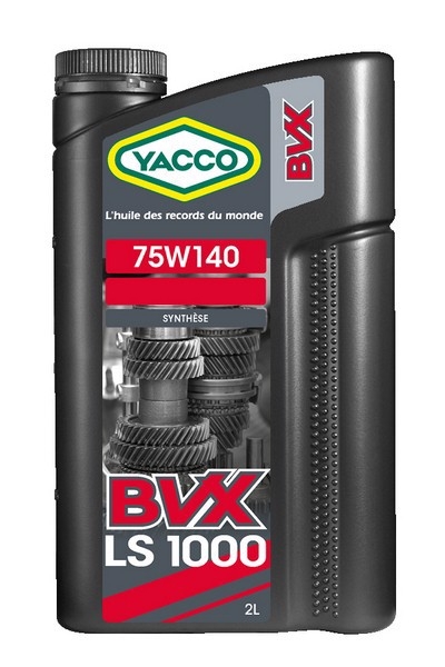 Масло трансмиссионное YACCO 75W140 BVX LS 1000 2л