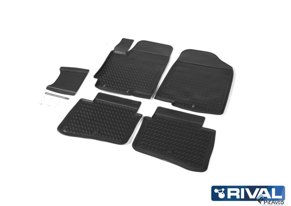 Коврики салона Hyundai Solaris I 2010-2017 5шт / 12305001