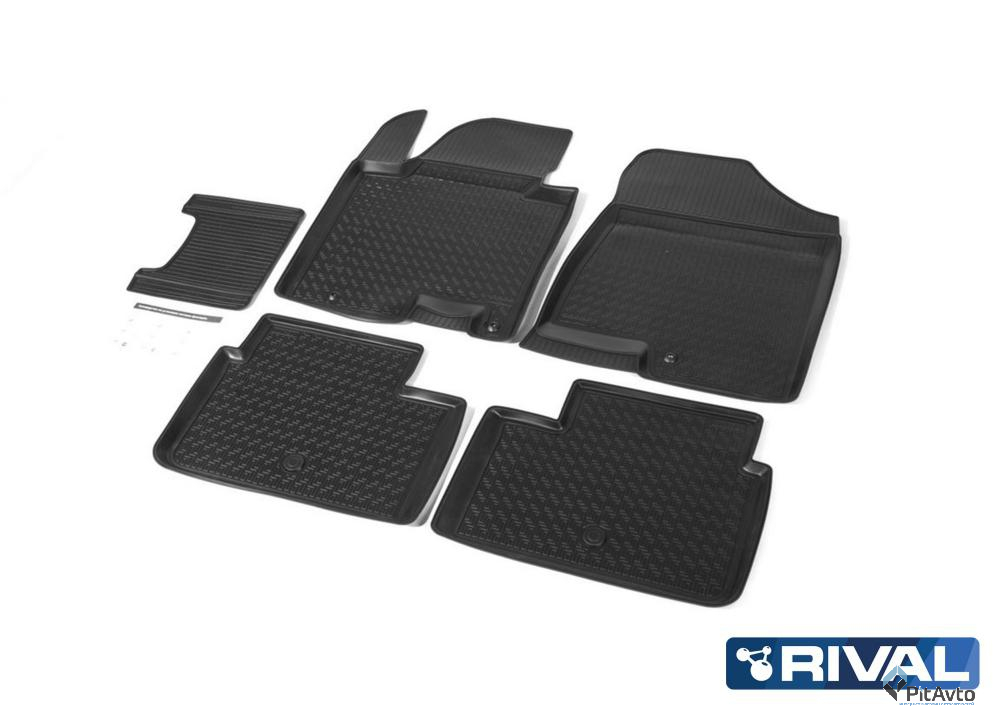 Коврики салона RIVAL Kia Ceed II 2012-2018 / 12801001