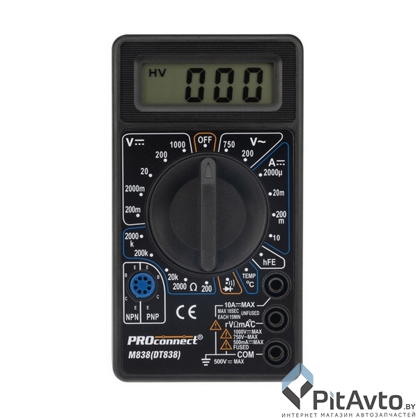 Портативный мультиметр PROCONNECT 13-3013