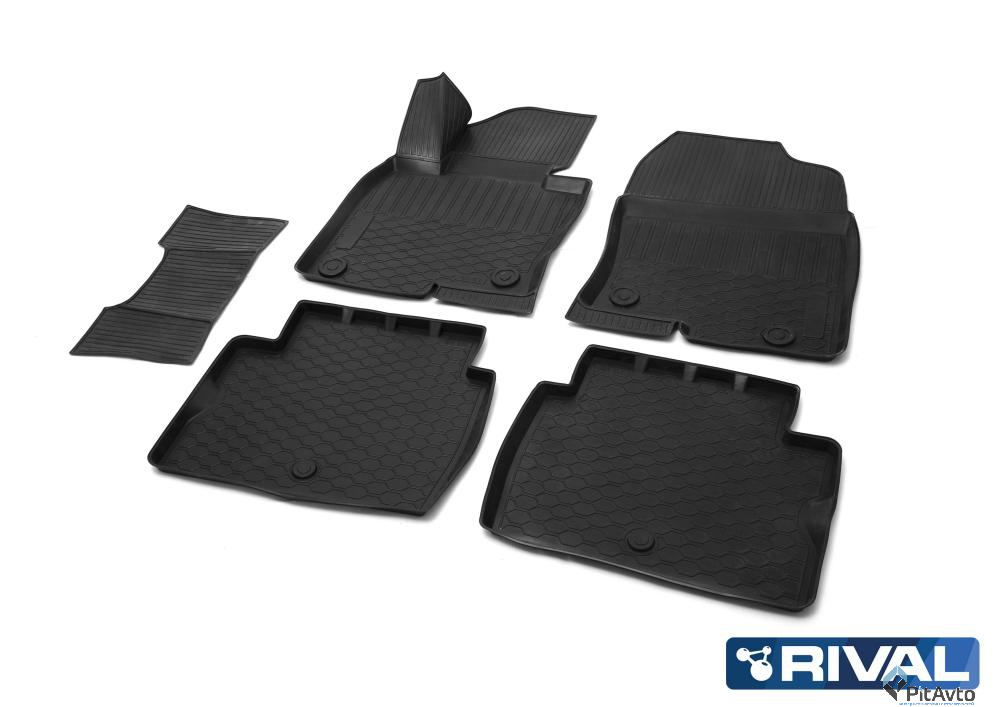 Коврики салона, RIVAL, для Mazda CX-5  2017-, 13803004
