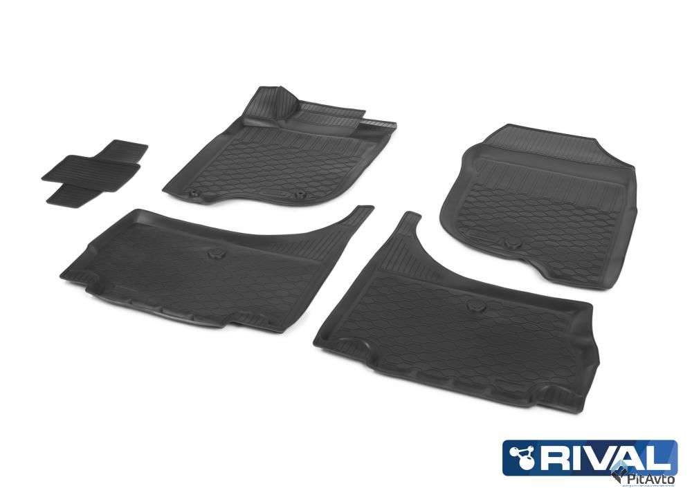 Коврики салона Mitsubishi L200 V 2015-2019 5шт / 14003001