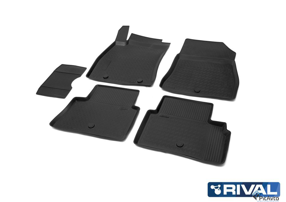Коврики салона RIVAL Nissan Juke 2010-2019 5шт / 14102002