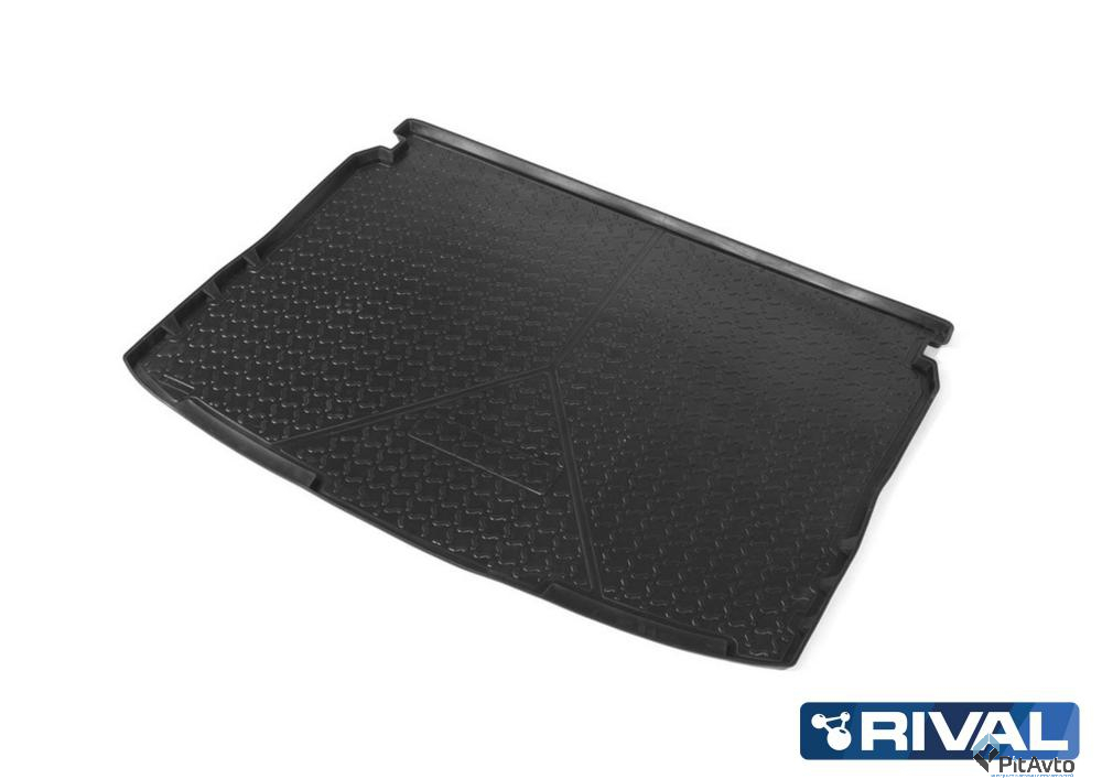 Коврик багажника, RIVAL, для Nissan Qashqai II 2014-, 14105002