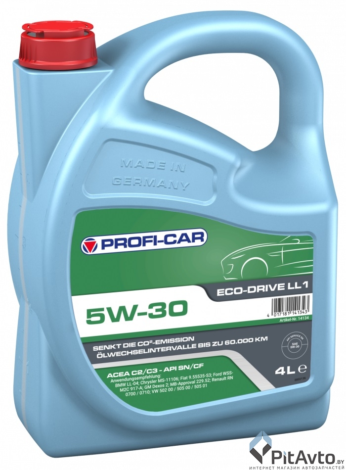 Масло моторное PROFI-CAR ECO-DRIVE LONGLIFE I 5W30 (4л)