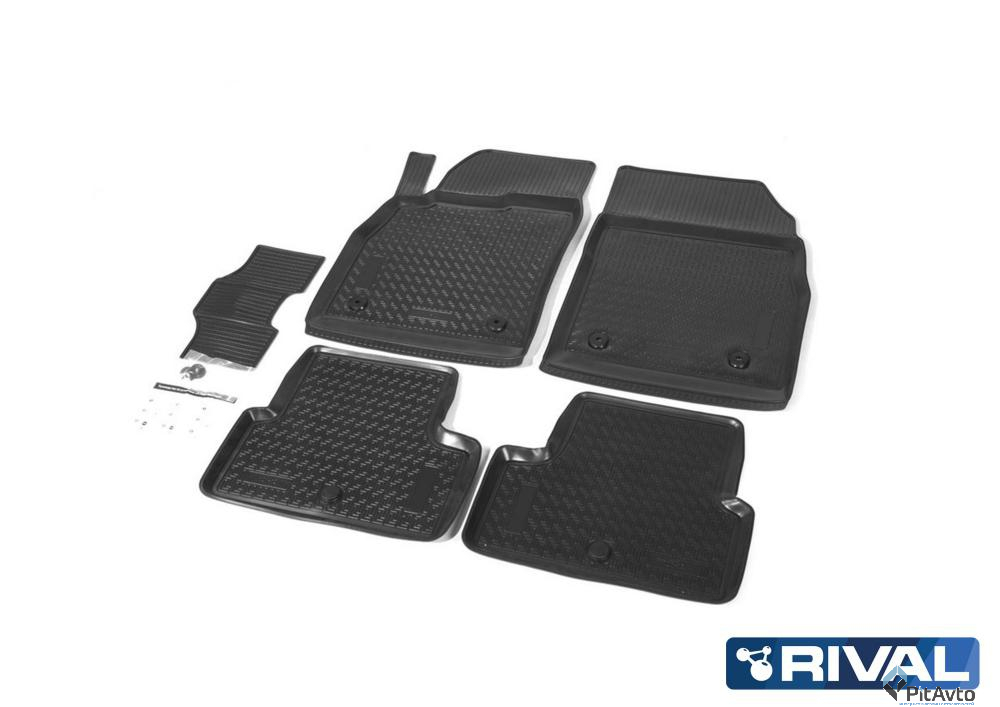 Коврики салона RIVAL Opel Astra J 2009-> / 14202006