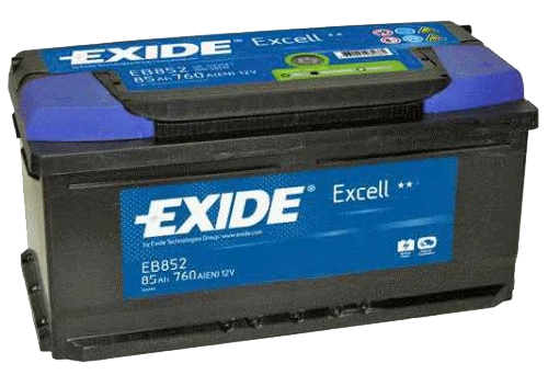 Аккумулятор Exide Excell, EB852, 85 А/ч, 760A, R+