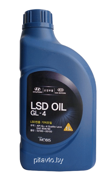 Масло трансмиссионное HYUNDAI/KIA 80W90 1л / 0210000100