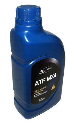 Жидкость гидравлическая HYUNDAI-KIA ATF MX4 1л / 0450000130