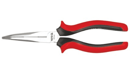 Длинногубцы изогнутые YATO 160 мм, YT-2026