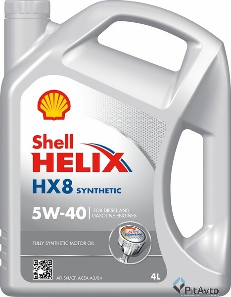 Масло моторное SHELL 5W30 HELIX HX8 4л