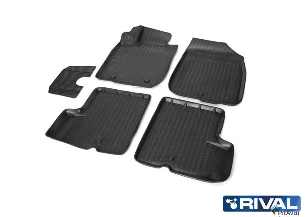 Коврики салона, RIVAL, для Renault Duster 2WD 2010-, 14701001
