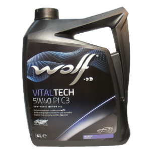 Масло моторное WOLF VitalTech 5W-40 PI C3 4 л