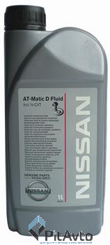 Жидкость гидравлическая NISSAN AT-Matic D 1л / KE90899931R