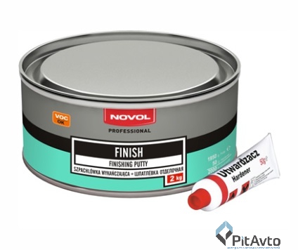 NOVOL 1125 Шпатлёвка отделочная  FINISH 2kg