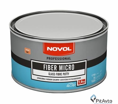 NOVOL 1235 Шпатлёвка со стекловолокном 1,8 кг