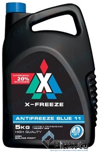 АНТИФРИЗ X-FREEZE 5кг 430206066