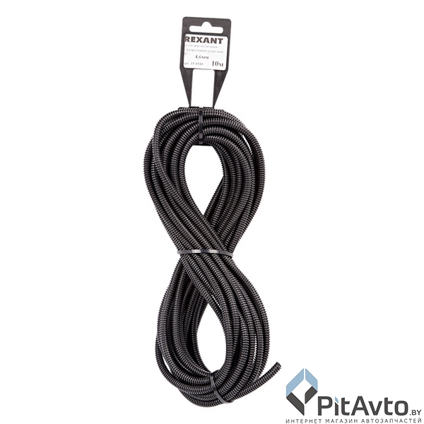 Труба гофрированная ПП диаметр 4.6мм REXANT / 15-0510