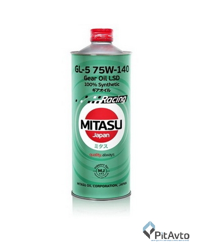 Масло трансмиссионное MITASU 75W-140 RACING GL-5 LSD 1л
