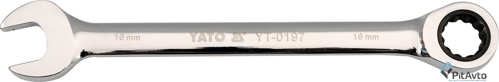 YATO YT-0198 Ключ комбинированный трещеточный 17 мм