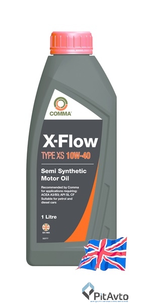 Масло моторное COMMA X-FLOW TYPE XS 10W40 1л